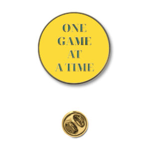Small Circle Metal Enamel Pin